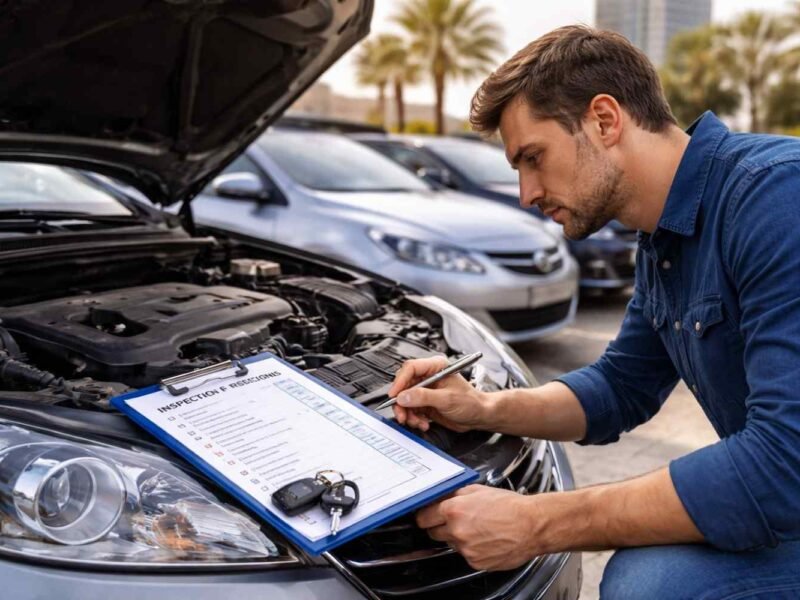 Used car inspection